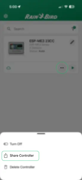 Share Controller App
